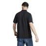 Men Essentials Pique Embroidered 3-Stripes Polo Shirt, Black, A701_ONE, thumbnail image number 3