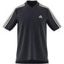 Essentials Piqu?� Embroidered Small Logo 3-Stripes Polo Shirt legend ink Male Adult, A701_ONE, thumbnail image number 8