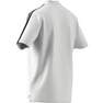 Men Essentials Pique Embroidered Small Logo 3-Stripes Polo Shirt, White, A701_ONE, thumbnail image number 10