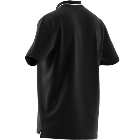 Men Essentials Piqué Small Logo Polo Shirt, Black, A701_ONE, large image number 11