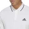 Men Essentials Pique Small Logo Polo Shirt, White, A701_ONE, thumbnail image number 1