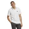 Men Essentials Pique Small Logo Polo Shirt, White, A701_ONE, thumbnail image number 10