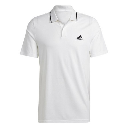 Men Essentials Pique Small Logo Polo Shirt, White, A701_ONE, large image number 13