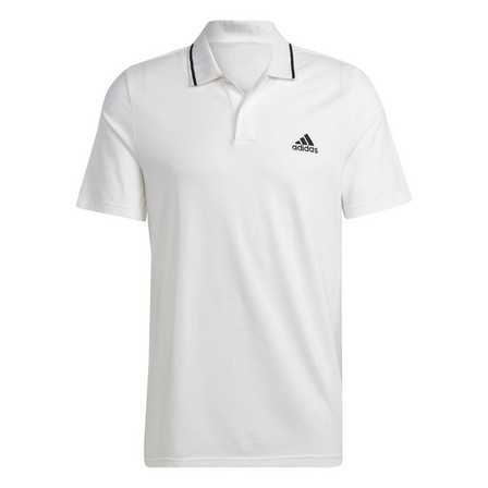 Men Essentials Pique Small Logo Polo Shirt, White, A701_ONE, large image number 14