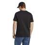 Men Essentials Single Jersey 3-Stripes T-Shirt, Black, A701_ONE, thumbnail image number 3