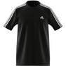 Men Essentials Single Jersey 3-Stripes T-Shirt, Black, A701_ONE, thumbnail image number 10