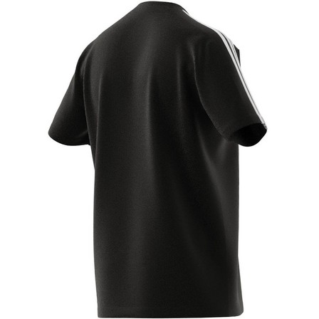 Men Essentials Single Jersey 3-Stripes T-Shirt, Black, A701_ONE, large image number 13