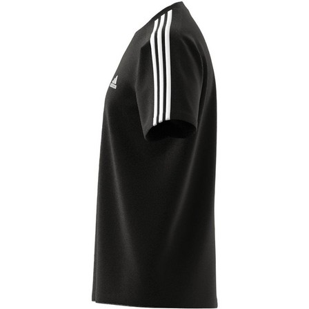 Men Essentials Single Jersey 3-Stripes T-Shirt, Black, A701_ONE, large image number 16