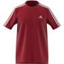 Men Essentials Single Jersey 3-Stripes T-Shirt, Red, A701_ONE, thumbnail image number 9
