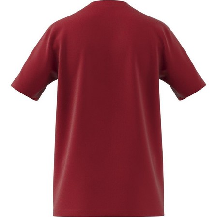Men Essentials Single Jersey 3-Stripes T-Shirt, Red, A701_ONE, large image number 15