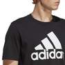 Essentials Single Jersey Big Logo T-Shirt black Male Adult, A701_ONE, thumbnail image number 5