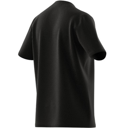 Essentials Single Jersey Big Logo T-Shirt black Male Adult, A701_ONE, large image number 7