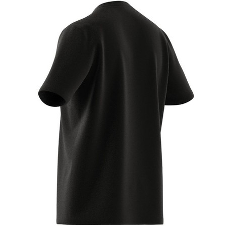 Essentials Single Jersey Big Logo T-Shirt black Male Adult, A701_ONE, large image number 17