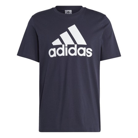 Men Essentials Single Jersey Big Logo T-Shirt, Black, A701_ONE, large image number 2
