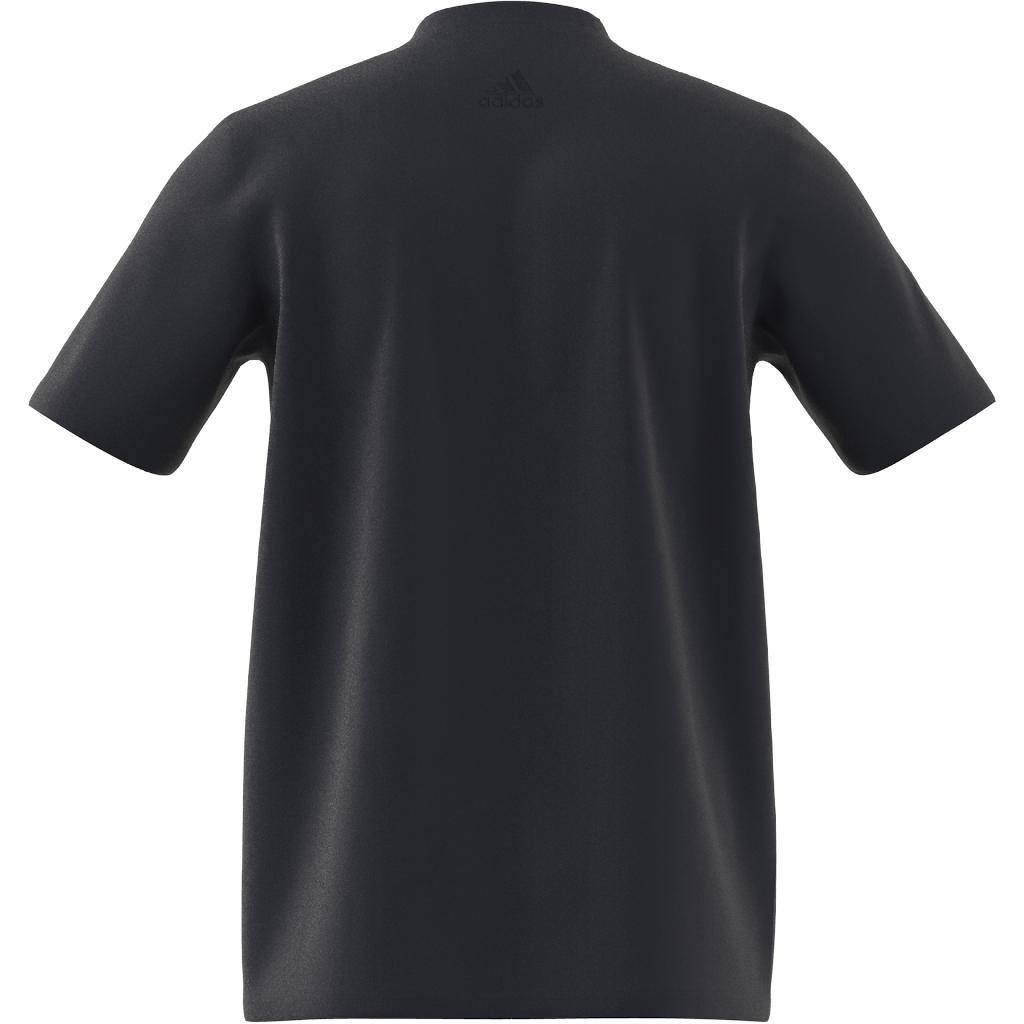 Men Essentials Single Jersey Big Logo T-Shirt, Black, A701_ONE, large image number 8