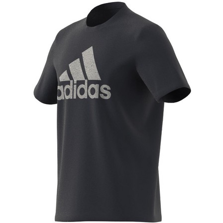 Men Essentials Single Jersey Big Logo T-Shirt, Black, A701_ONE, large image number 10