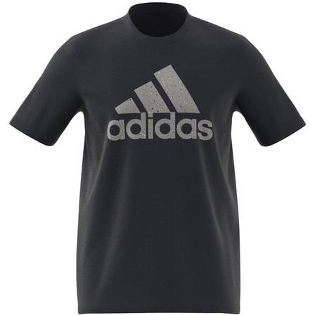 Men Essentials Single Jersey Big Logo T-Shirt, Black, A701_ONE, large image number 15