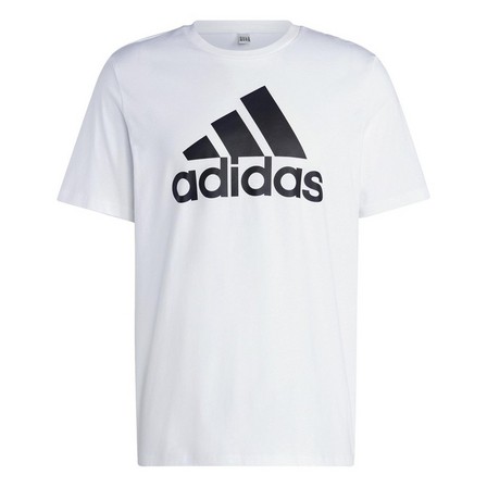 Essentials Single Jersey Big Logo T-Shirt white Male Adult, A701_ONE, large image number 0