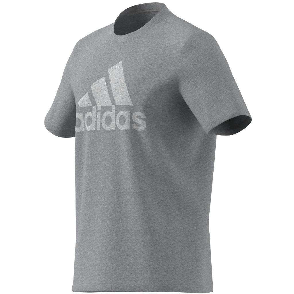 Men Essentials Single Jersey Big Logo T-Shirt, Grey, A701_ONE, large image number 9