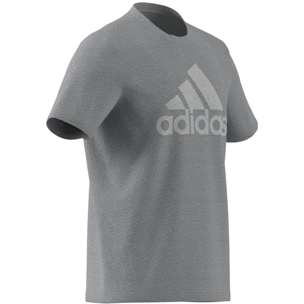 Men Essentials Single Jersey Big Logo T-Shirt, Grey, A701_ONE, large image number 10