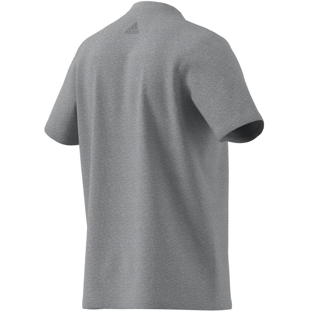 Men Essentials Single Jersey Big Logo T-Shirt, Grey, A701_ONE, large image number 11