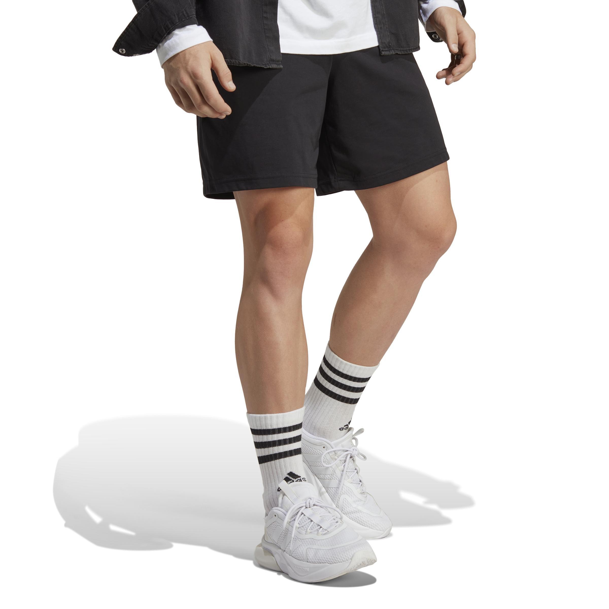 adidas - Men Essentials Logo Shorts, Black
