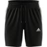 Men 3-Stripes Shorts, Black, A701_ONE, thumbnail image number 9