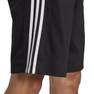 Men Essentials Single Jersey 3-Stripes Shorts, Black, A701_ONE, thumbnail image number 4