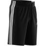 Men Essentials Single Jersey 3-Stripes Shorts, Black, A701_ONE, thumbnail image number 11