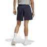Men Aeroready Essentials Chelsea Small Logo Shorts, Navy, A701_ONE, thumbnail image number 2