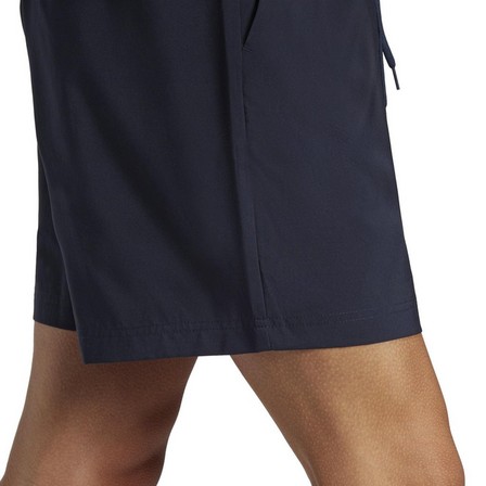 Men Aeroready Essentials Chelsea Small Logo Shorts, Navy, A701_ONE, large image number 3
