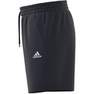 Men Aeroready Essentials Chelsea Small Logo Shorts, Navy, A701_ONE, thumbnail image number 5