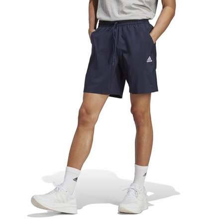 Men Aeroready Essentials Chelsea Small Logo Shorts, Navy, A701_ONE, large image number 13