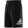 adidas - Men Essentials Big Logo French Terry Shorts, Black