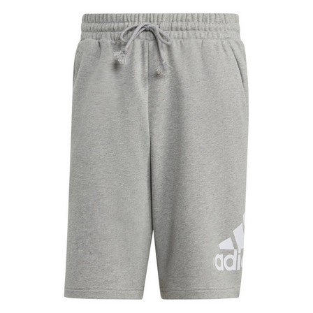 Men Essentials Big Logo French Terry Shorts, Grey, A701_ONE, large image number 3