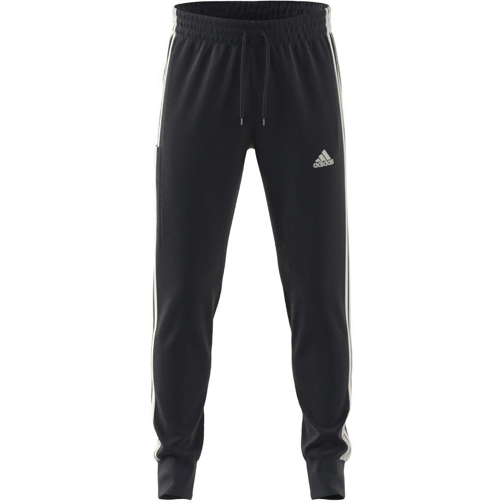 Buy adidas Essentials French Terry Tapered Cuff 3-Stripes Training Pants  Men Lightgrey, White online