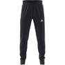 Men Essentials French Terry Tapered Cuff 3-Stripes Joggers, Black, A701_ONE, thumbnail image number 7