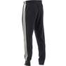 Men Essentials French Terry Tapered Cuff 3-Stripes Joggers, Black, A701_ONE, thumbnail image number 10