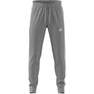 Men Essentials French Terry Tapered Cuff 3-Stripes Joggers, Grey, A701_ONE, thumbnail image number 5