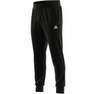 Men Essentials Single Jersey Tapered Cuff Joggers, Black, A701_ONE, thumbnail image number 21