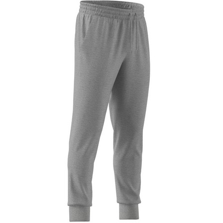 Men Essentials Single Jersey Tapered Cuff Joggers, Grey, A701_ONE, large image number 11