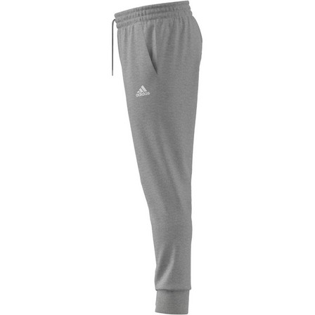 Men Essentials Single Jersey Tapered Cuff Joggers, Grey, A701_ONE, large image number 12