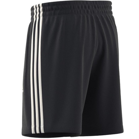 Men French Terry 3-Stripes Shorts, Navy, A701_ONE, large image number 7