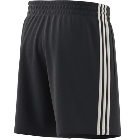 Men French Terry 3-Stripes Shorts, Navy, A701_ONE, large image number 8