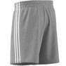 Men Essentials French Terry 3-Stripes Shorts, Grey, A701_ONE, thumbnail image number 7