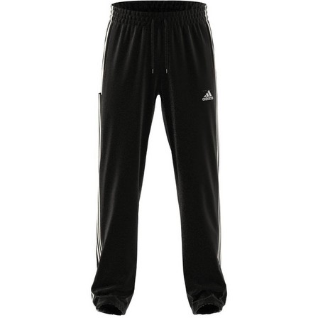Men Aeroready Essentials 3-Stripes Tracksuit Bottoms, Black, A701_ONE, large image number 6