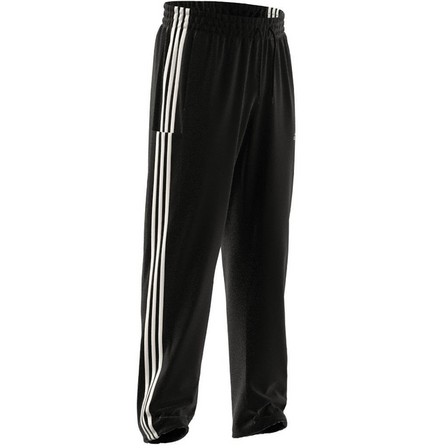 Men Aeroready Essentials 3-Stripes Tracksuit Bottoms, Black, A701_ONE, large image number 11