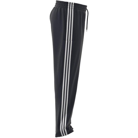 Men Aeroready Essentials Woven 3-Stripes Tracksuit Bottoms, Black, A701_ONE, large image number 1