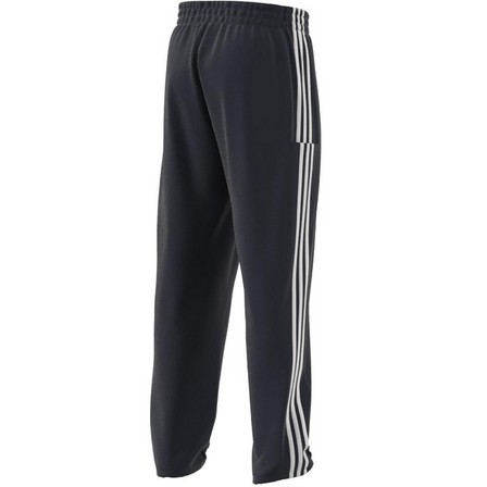 Men Aeroready Essentials Woven 3-Stripes Tracksuit Bottoms, Black, A701_ONE, large image number 2