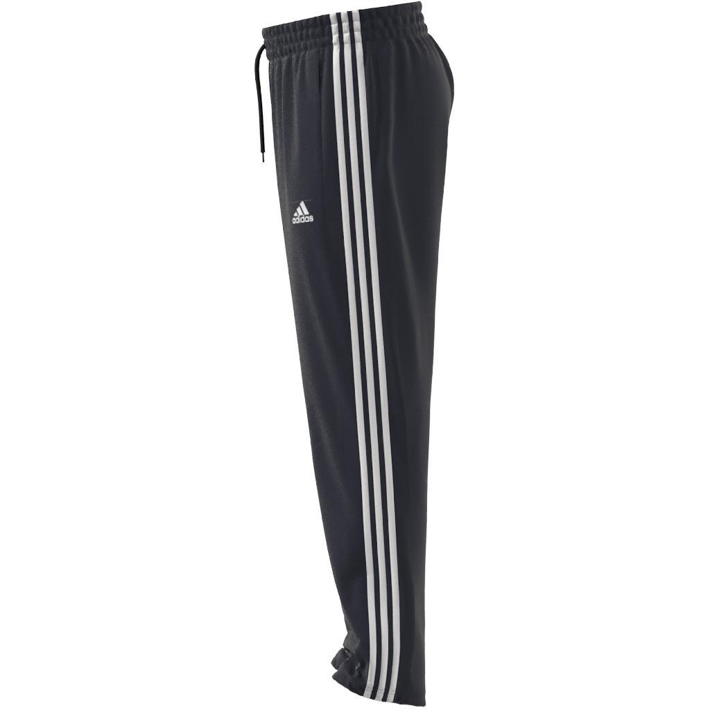 adidas - Men Aeroready Essentials Woven 3-Stripes Tracksuit Bottoms, Black